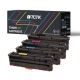 Kompatibilní náhrada za Multipack (4) Tonery CMYK (Azurová/Purpurová/Žlutá/Černá) Kompatibilní s Samsung CLP, CLX - Nahrazuje CLT-C506L (SU038A)
